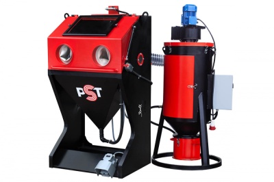 Пескоструйная камера PST-КСО-80 инжекторная, с ФВ, без ФВР