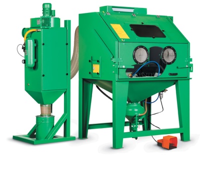 Абразивоструйная напорная кабина CONTRACOR Professional ECO-80PL