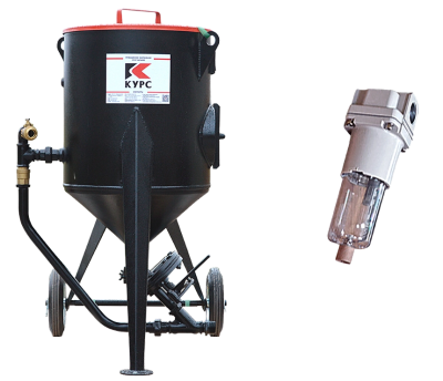 Пескоструйный аппарат PST-160 с фильтром, без КПДУ