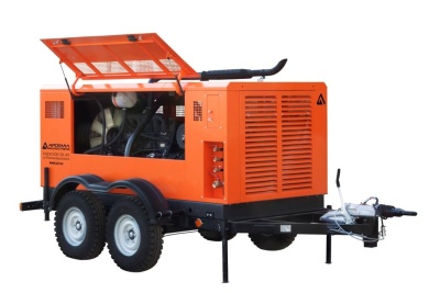 Дизельный передвижной компрессор АРСМАШ ЗИФ-ПВ-12/1,2 (132 кВт) на шасси